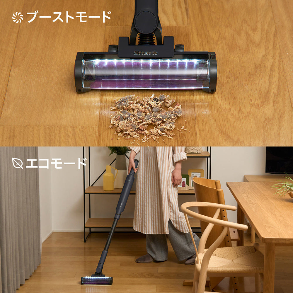 【ギフトカード】SHARK(シャーク)EVOPOWER SYSTEM NEO II+ コードレススティッククリーナー LC551Jグレープブラック