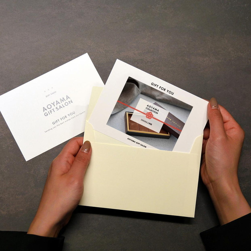 【ギフトカード】AOYAMA COLLECTION　選べるグルメA