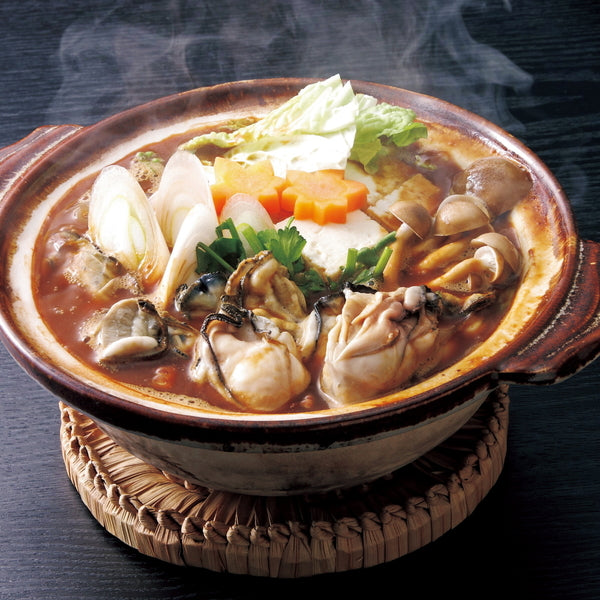 【お歳暮熨斗】広島県産かきの土手鍋セット