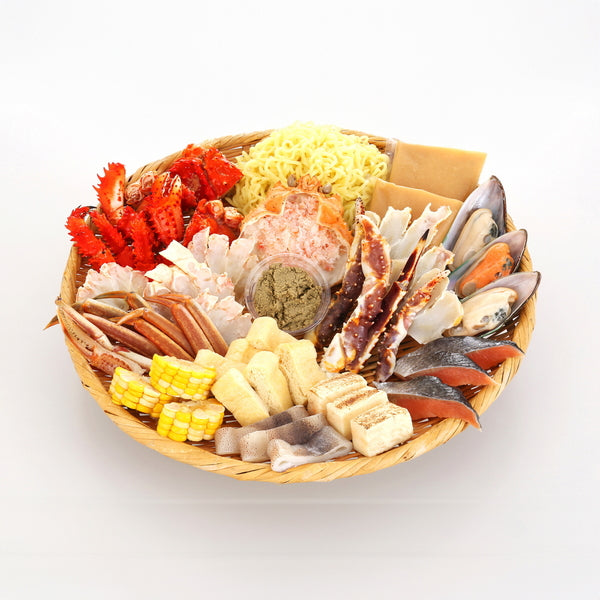 【お歳暮熨斗】札幌すすきの「いそ舟」監修　三大ガニ鉄砲鍋