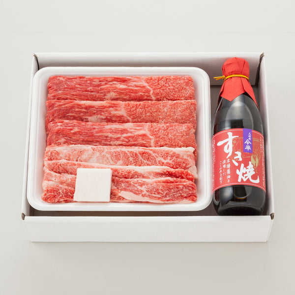 【お歳暮熨斗】松阪牛もも・バラすき焼き＆今半割下