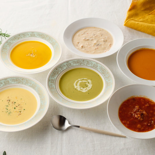 【ギフトカード】明治36年創業 「日比谷松本楼」 スープ6種食べ比べ