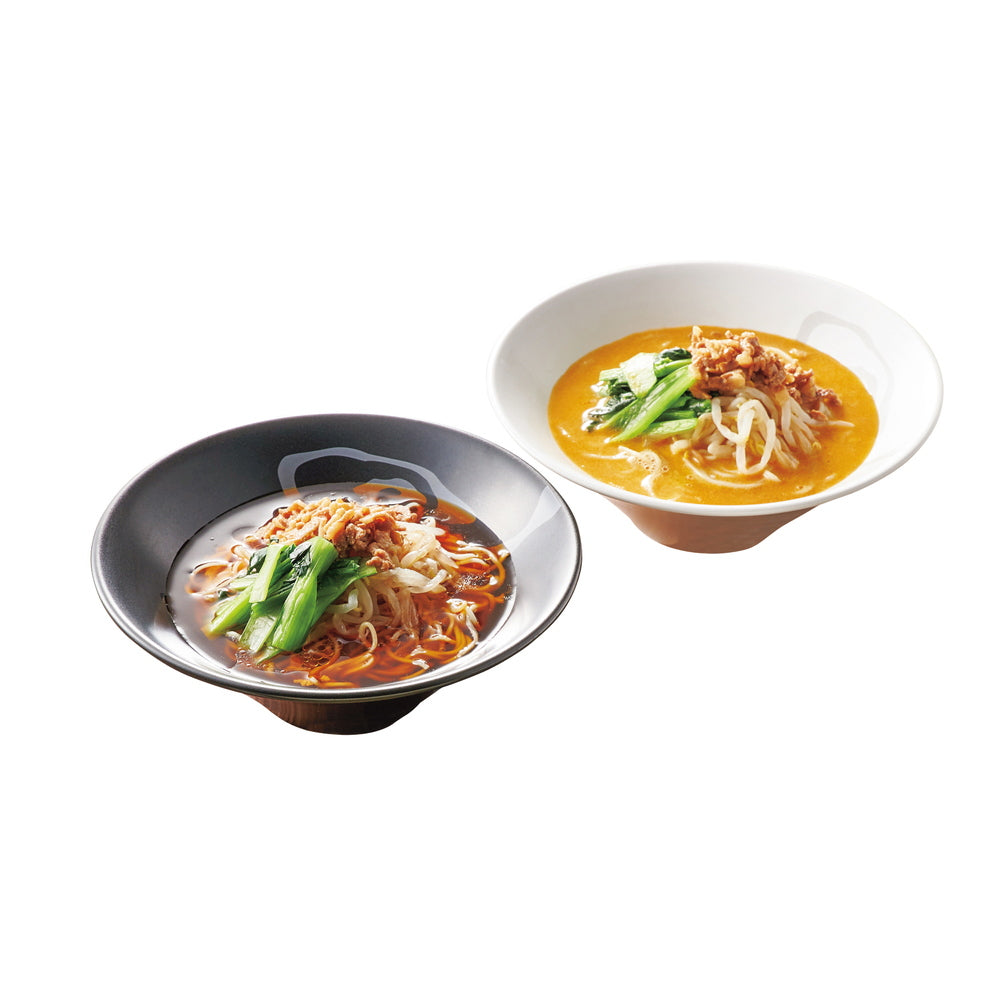 【ギフトカード】創業30余年　京都 「楽仙樓」　京の黒酢麺と担々麺食べ比べ 3食