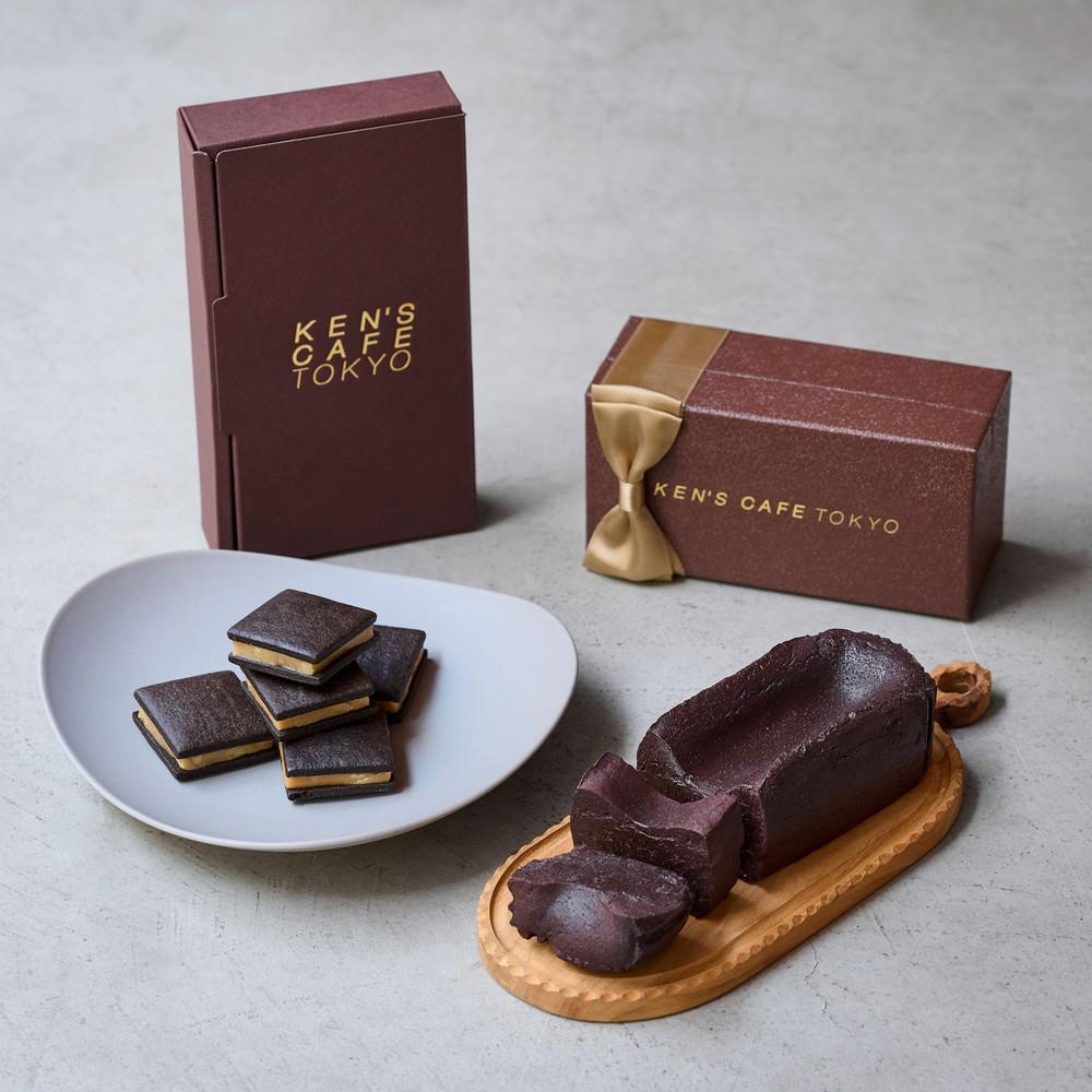 【ギフトカード】ケンズカフェ東京　特別セットG(特撰ガトーショコラ、キャラメルサンド)