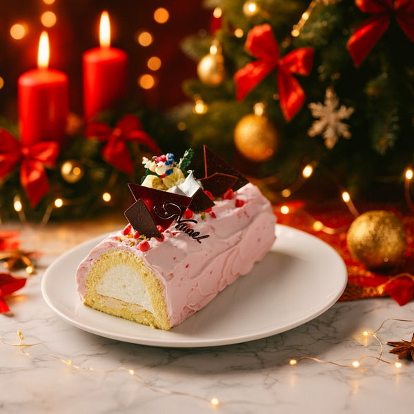 shirokane sweets TOKYO　白金ブッシュドノエル（苺）