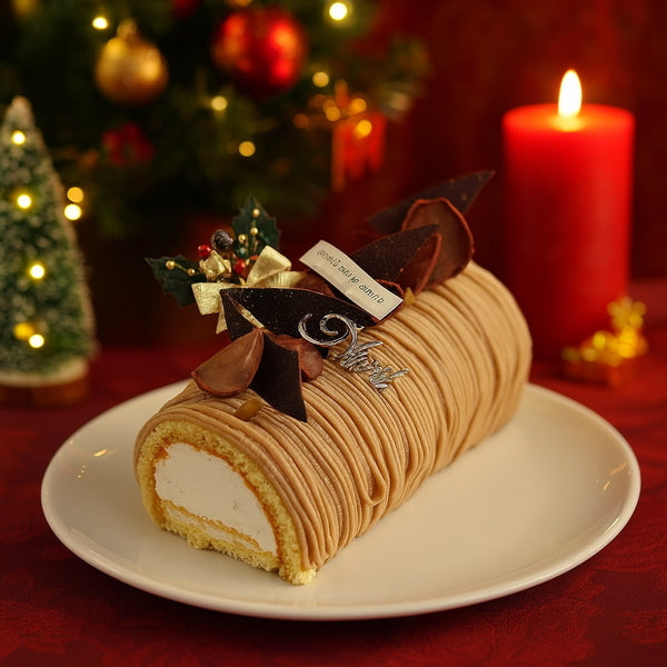 shirokane sweets TOKYO　白金ブッシュドノエル（皇室健常栗　山江栗）