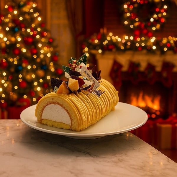 shirokane sweets TOKYO　白金ブッシュドノエル（幻のさつまいも　シルクスイート）