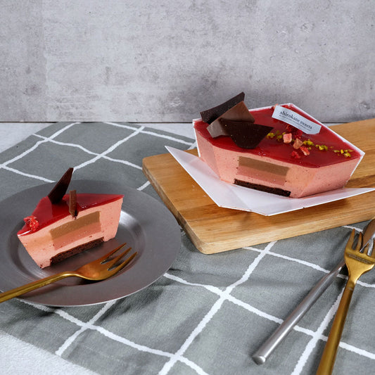 【ギフトカード】白金スイーツ スクエアスイーツボックス 白金ミロワール フランボワーズ（簡易パッケージ）