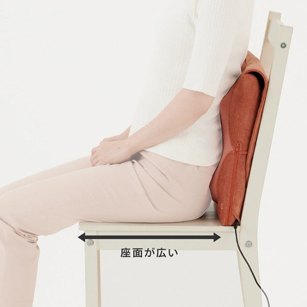 アテックスルルド プレミアムマッサージクション ダブルもみAX-HC319br（オレンジブラウン）