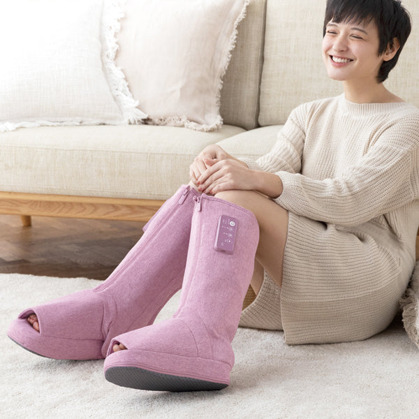 アテックスルルド レッグマッサージャー スッキリブーツ(ブラック)