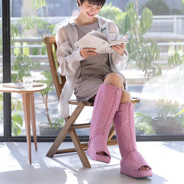 アテックスルルド レッグマッサージャー スッキリブーツ(ブラック)