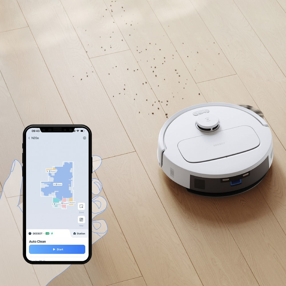 エコバックス DEEBOT N20e ロボット掃除機 ホワイト