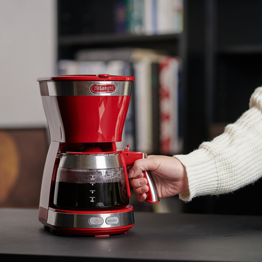 【ギフトカード】デロンギ アクティブ ドリップコーヒーメーカー パッションレッド