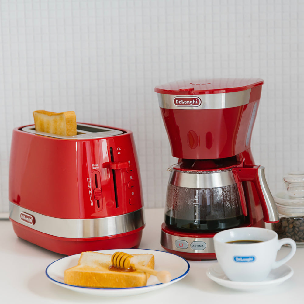 【ギフトカード】デロンギ アクティブ ドリップコーヒーメーカー パッションレッド