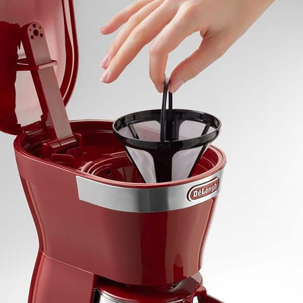 【ギフトカード】デロンギ アクティブ ドリップコーヒーメーカー パッションレッド
