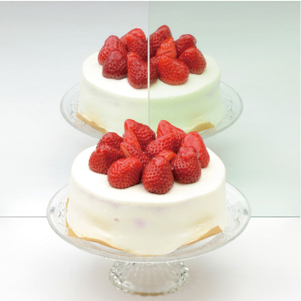 ナピュア スタイリングスタンドミラ―【パールホワイト】