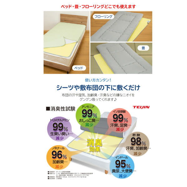 TEIJIN 帝人 Tcomfort 快眠ドライ 高性能除湿マット【ダブル】