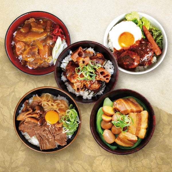 飛騨高山ファクトリー こだわり飛騨丼　5種食べ比べ　【5食入】