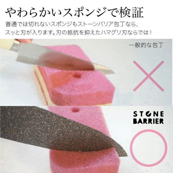 ストーンバリア包丁（ライトタイプ）＋シャープナーセット 【包丁+シャープナー】