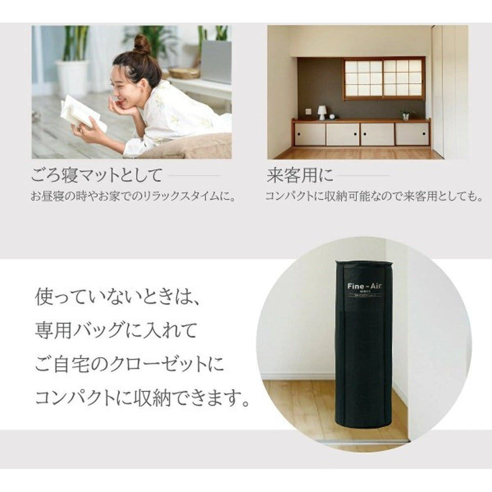 ファインエアーポータブル 70std 【グレー】