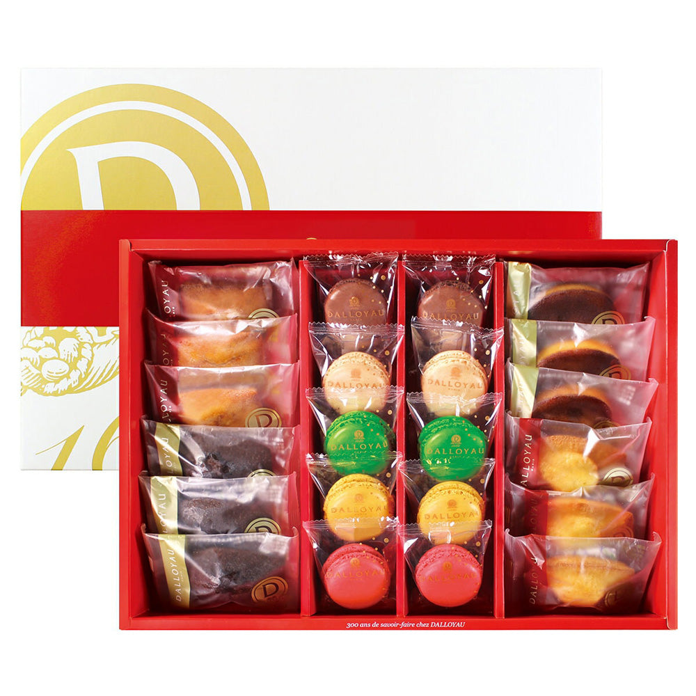 【ギフトカード】1802年パリ創業　ダロワイヨ　マカロンドゥミセック詰め合わせ L