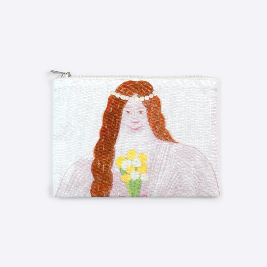 FAVORRIC リネンポーチ | たんぽぽガール