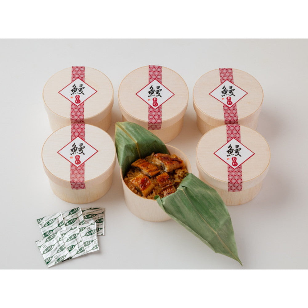 うなぎ問屋のうなぎおこわ　110g×6食、山椒×6袋