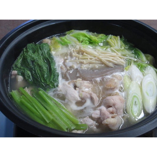 徳島　阿波尾鶏　鍋セットS（阿波尾鶏鍋用スープ500g　等）