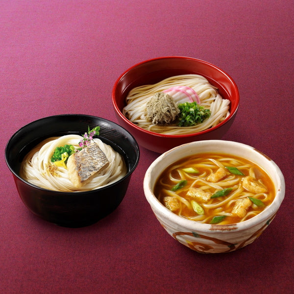 【お歳暮熨斗】奈良 「池利」 具材で楽しむ手延三輪うどん詰合せ