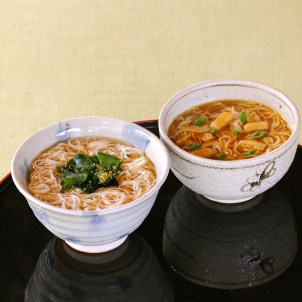 【お歳暮熨斗】奈良 「池利」 お湯かけ3分 手延べにゅうめん詰合せ