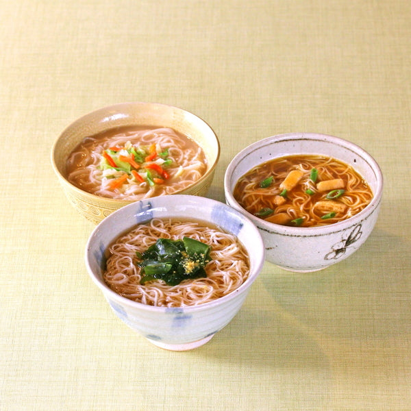 【お歳暮熨斗】奈良 「池利」 お湯かけ3分 手延べにゅうめん詰合せ