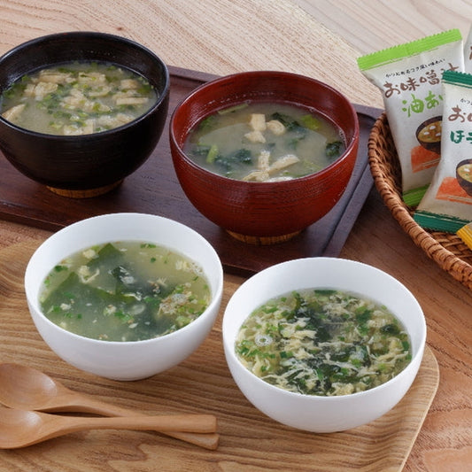 フリーズドライ　お味噌汁・スープ詰合わせ16個(4種各4個)