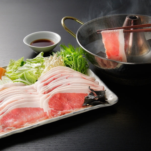 北海道真狩産ハーブ豚ロース肉スライスしゃぶしゃぶ用 100g×14パック（計1.4kg）