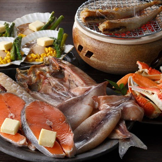 北海道 海鮮ろばた焼きセット