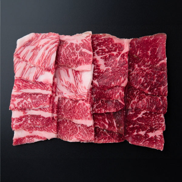 国産黒毛和牛　焼肉モモ・バラ500g×2（計1kg）
