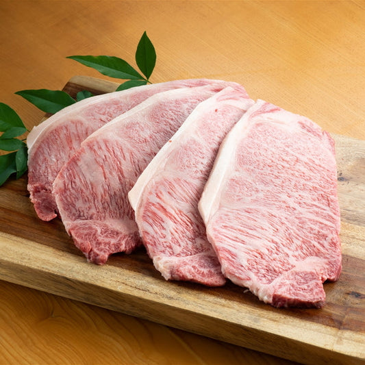 滋賀 「徳志満」 近江牛ロースステーキ(150ｇ×4枚)