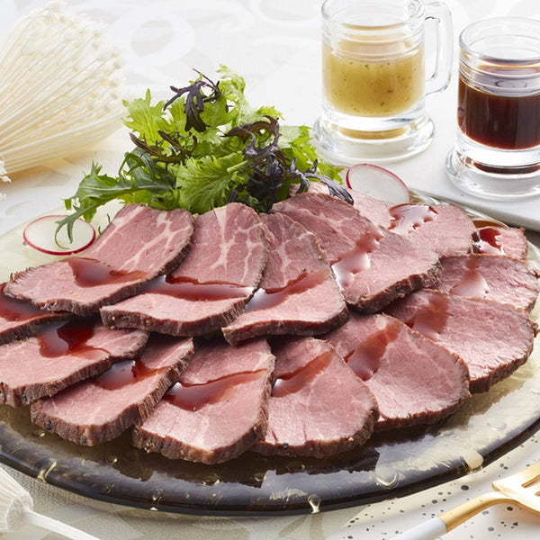 東京小金井 「TERAKOYA」 監修　2種のソースで味わうローストビーフ