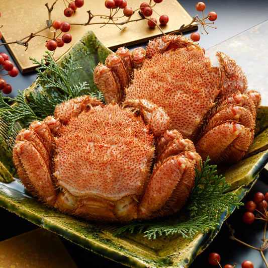 【ギフトカード】北海道産 ボイル毛がに姿 500g×2杯