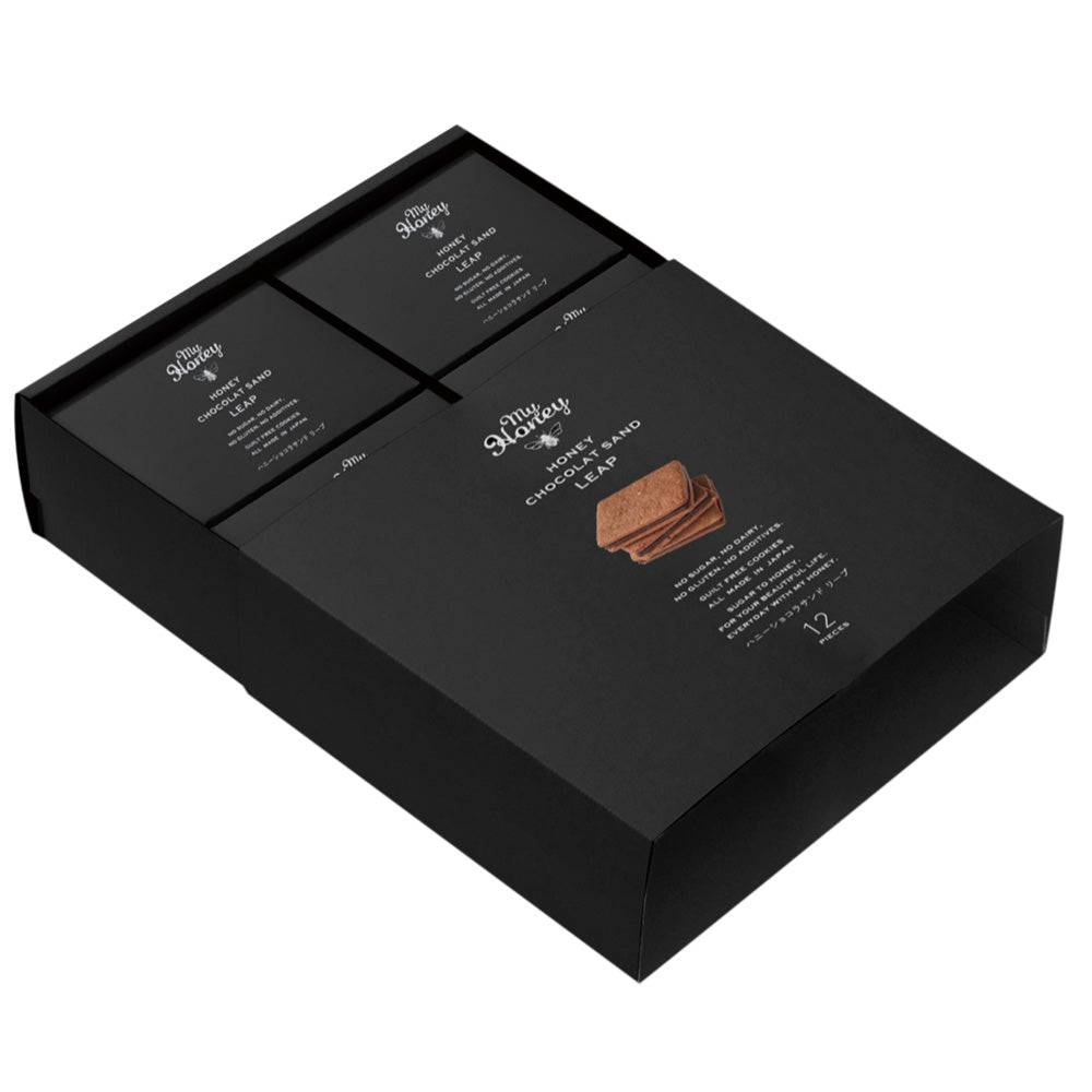 【ギフトカード】表参道 はちみつ専門店 「MY HONEY」 ハニーショコラサンドリープ12個入