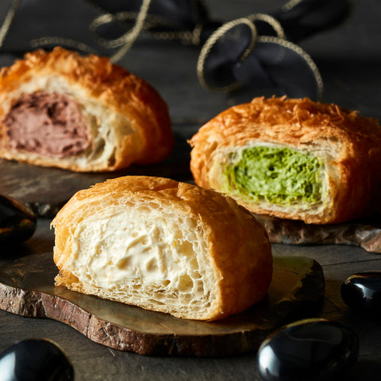 【ギフトカード】岡山 「蔵家」 クリームクロワッサン3種セット（18個）