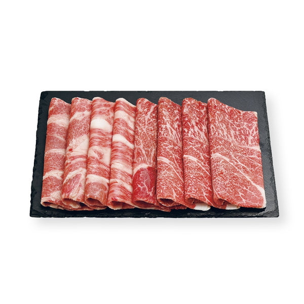 ミヤチク 国産黒毛和牛 すき焼用（バラ350g、モモ350g）