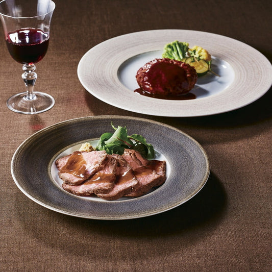 たいめいけん黒毛和牛ローストビーフと二種のハンバーグセット