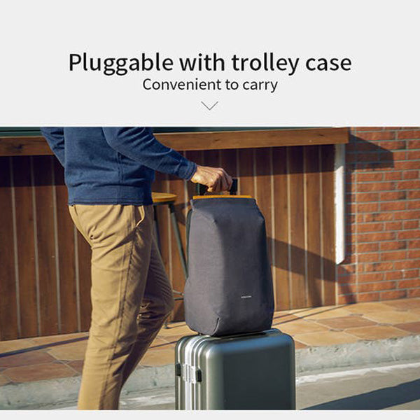 約750gの軽さ！USBポート付き 盗難対策設のガジェット向けスマートバッグ KINGSONS 3207 JP