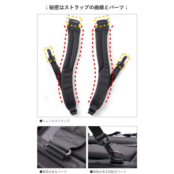 NIID × SACS BARコラボ 3way ビジネスバッグ