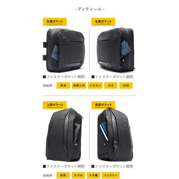 NIID × SACS BARコラボ 3way ビジネスバッグ