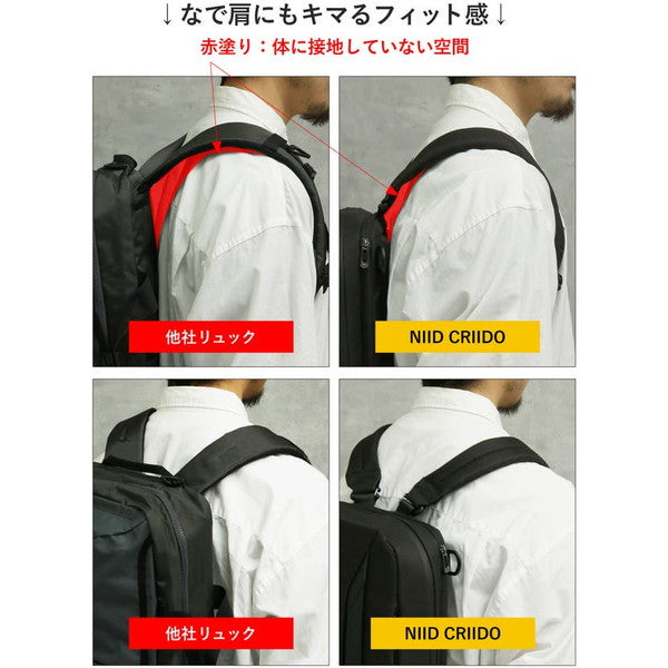 NIID × SACS BARコラボ 3way ビジネスバッグ