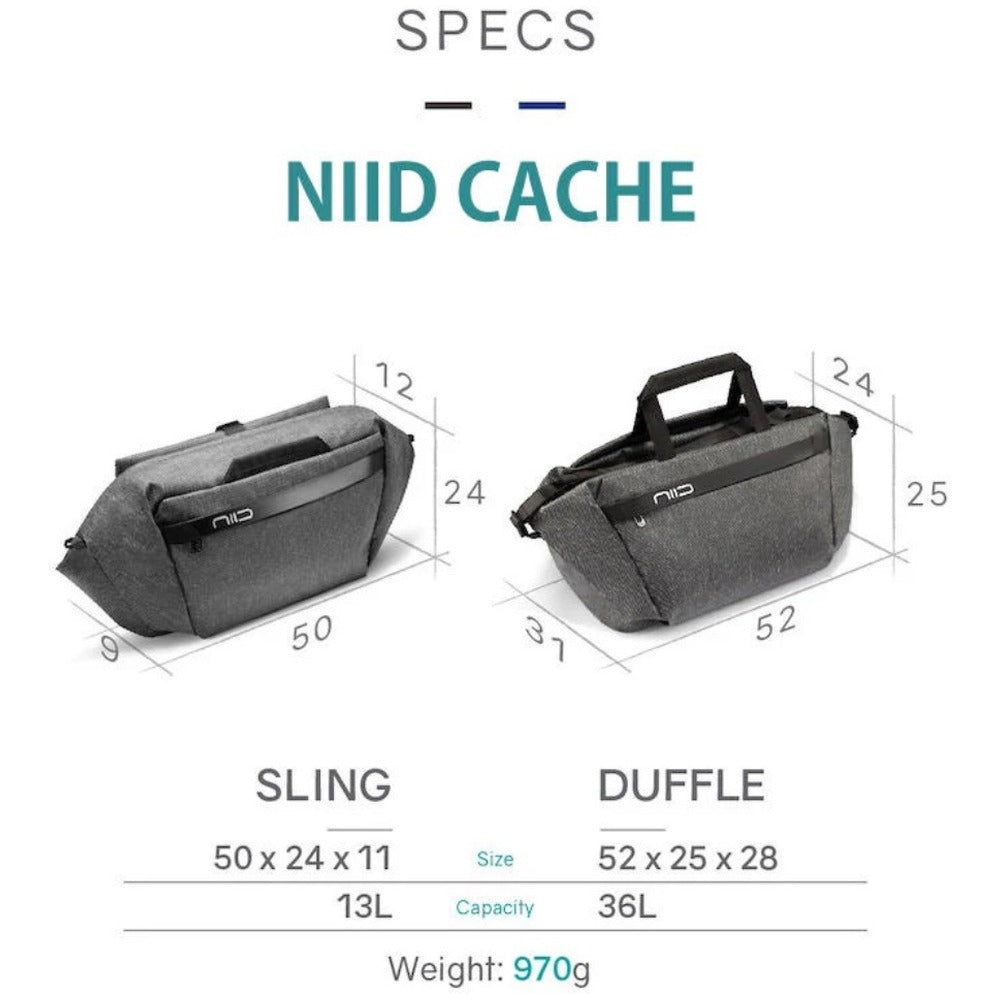 NIID キャッシュ（グレー）