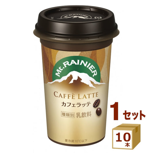 森永 マウントレーニア カフェラッテ 240ml【10本】