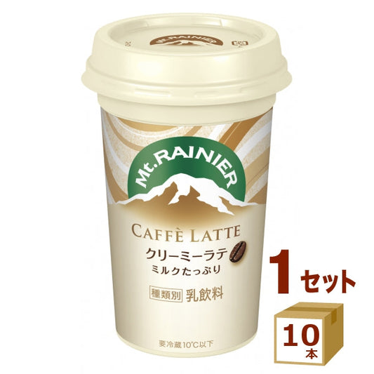森永 マウントレーニア カフェラッテ クリーミーラテ 240ml【10本】