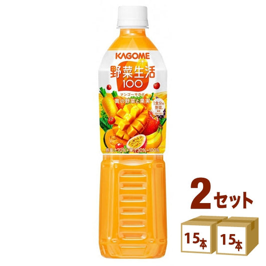 カゴメ 野菜生活100 マンゴーサラダ 720 ml【30本(2ケース)】